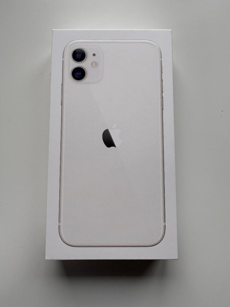 iPhone 11, Telecommunicatie, Mobiele telefoons | Apple iPhone, Wit, 78 %, Zo goed als nieuw, 64 GB