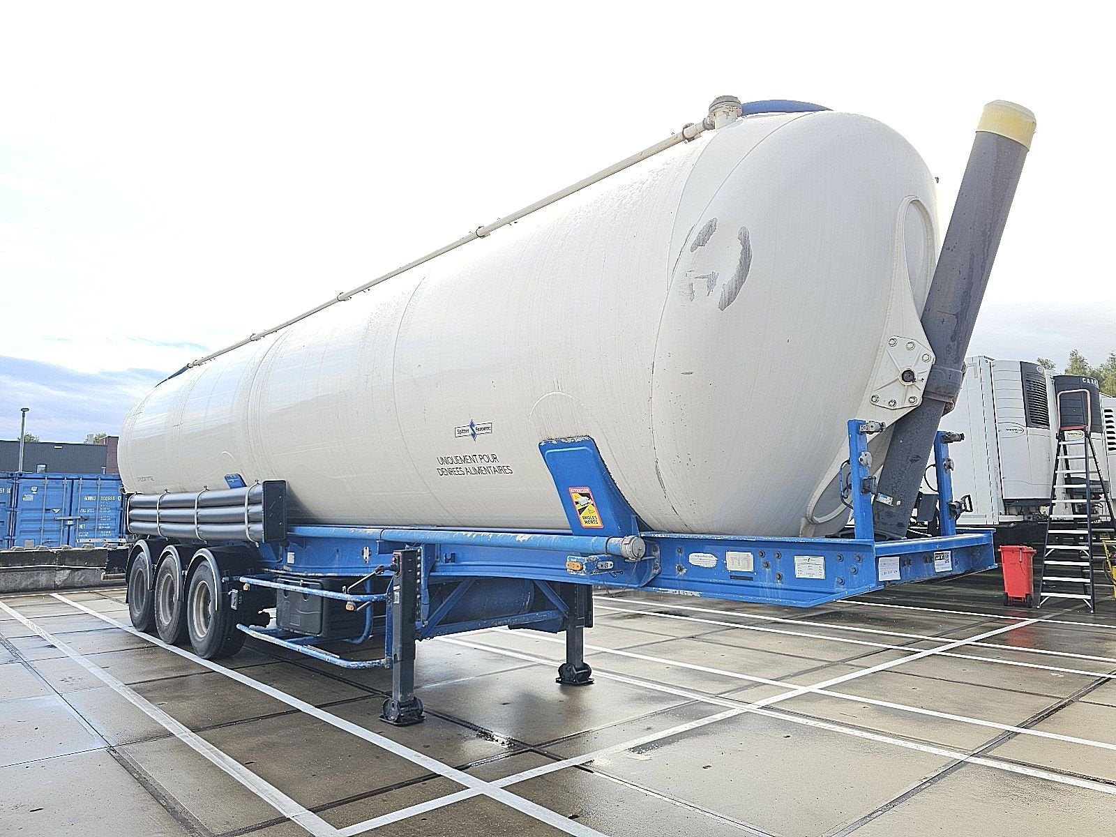 SPITZER S27DEEK01C 63m3, Overige kleuren, Bedrijf, ABS, Aanhangers en Opleggers