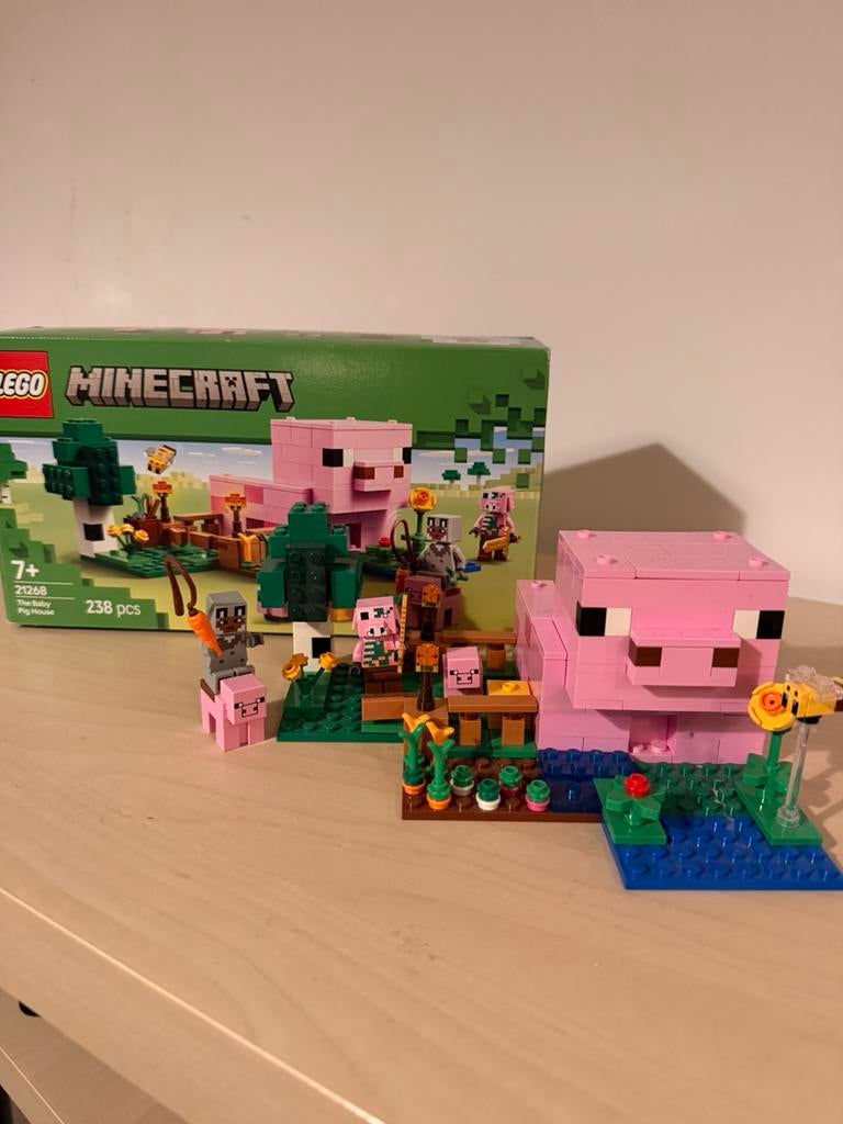 Minecraft lego 21268, Ophalen of Verzenden, Zo goed als nieuw