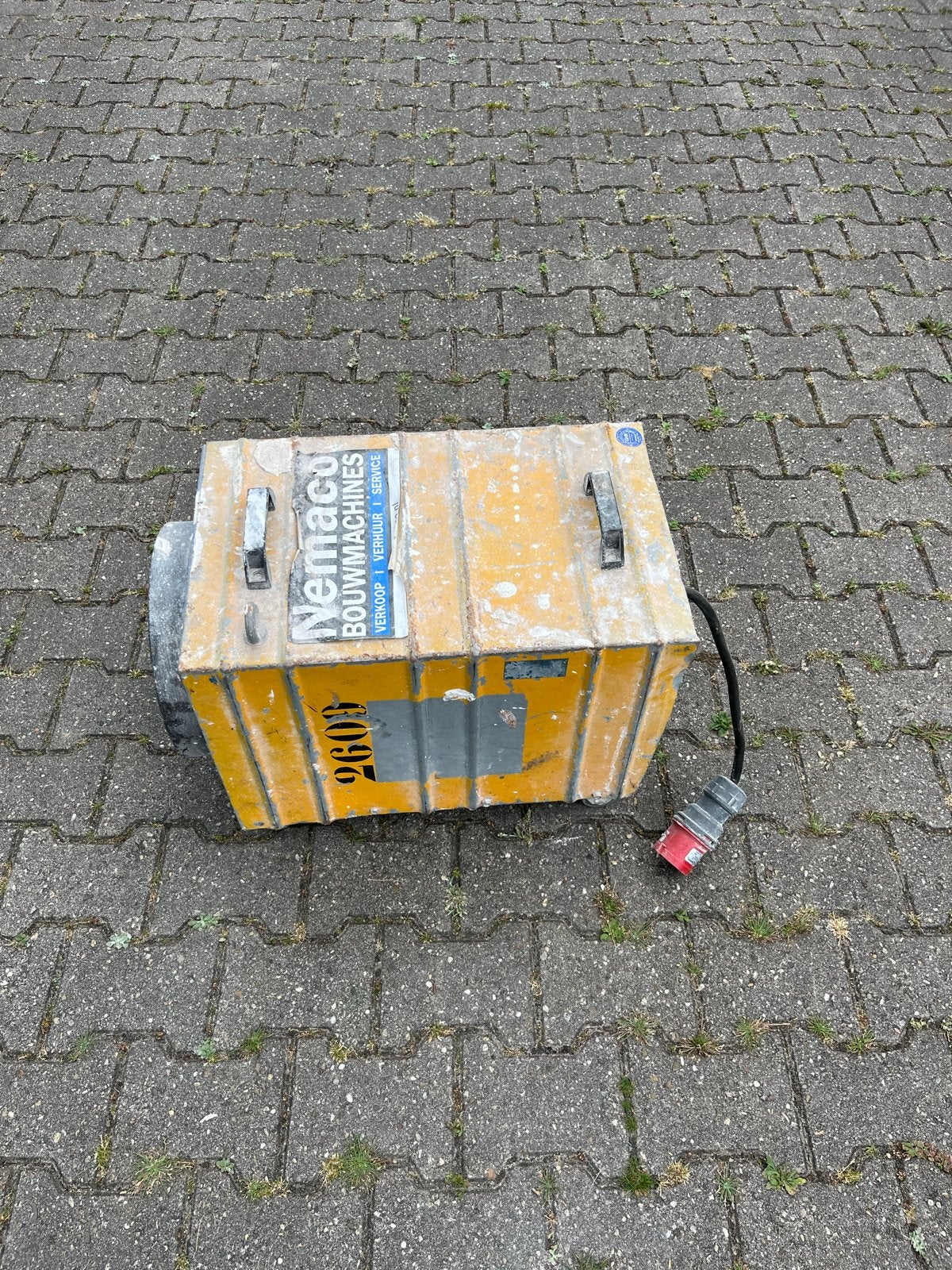 Nemaco Bouwkachel Dikair DE G5 - 12 kW, Ophalen, 30 tot 80 cm, Gebruikt, Kachel