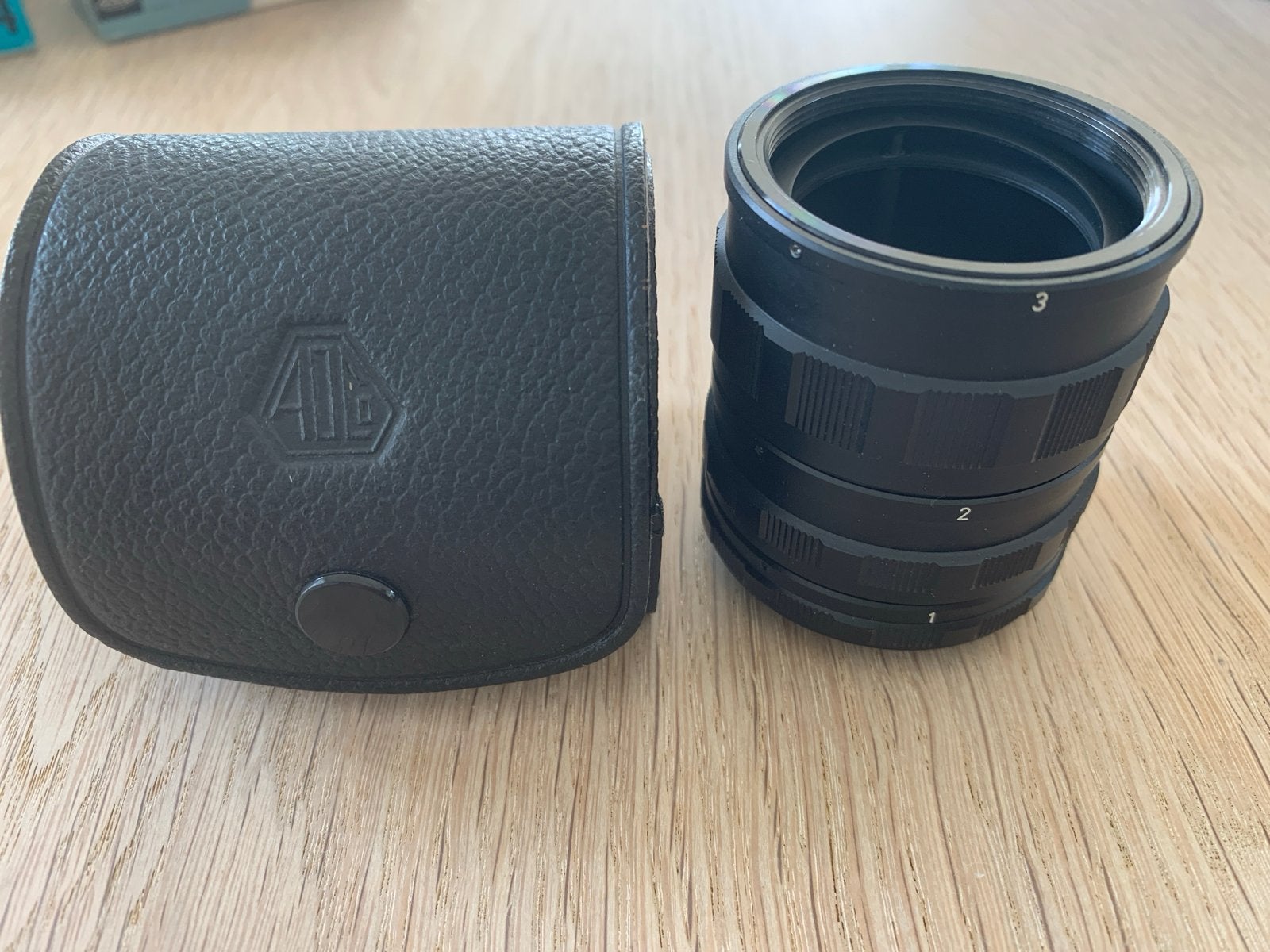 Asahi Pentax M42 Tussenringen Set met Hoesje - Nieuwstaat, Pentax, Overige typen, Ophalen of Verzenden, Nieuw