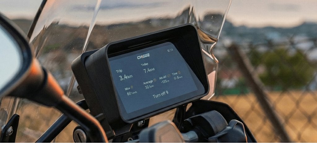 Zonnescherm voor Chigee AIO-5, Motoren, Accessoires | Navigatiesystemen, Tim@finalvorm.com, Verzenden, Nieuw, FinalVorm