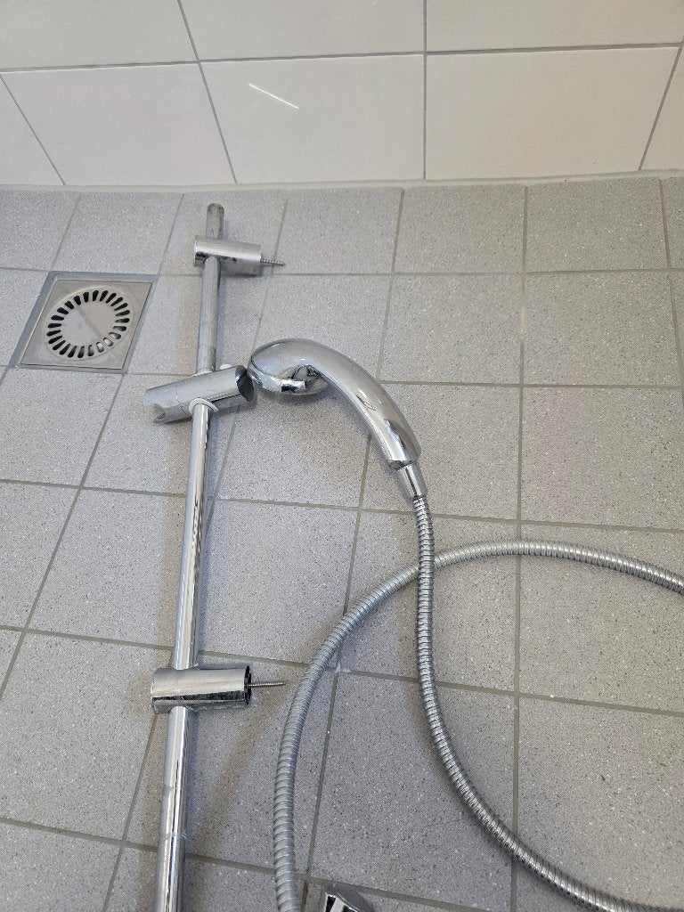 Douchestang met douchekop, Huis en Inrichting, Minder dan 50 cm, Gebruikt, Overige typen, Ophalen of Verzenden