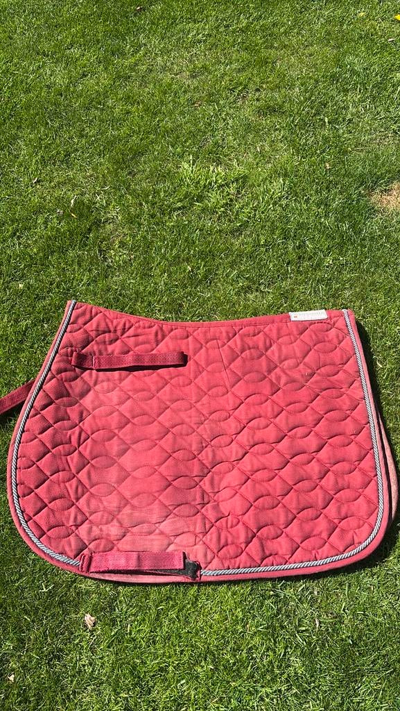 Licht bordeaux rood dekje, Dieren en Toebehoren, Paarden en Pony's | Dekens en Dekjes, Full (L), Ophalen of Verzenden, Gebruikt