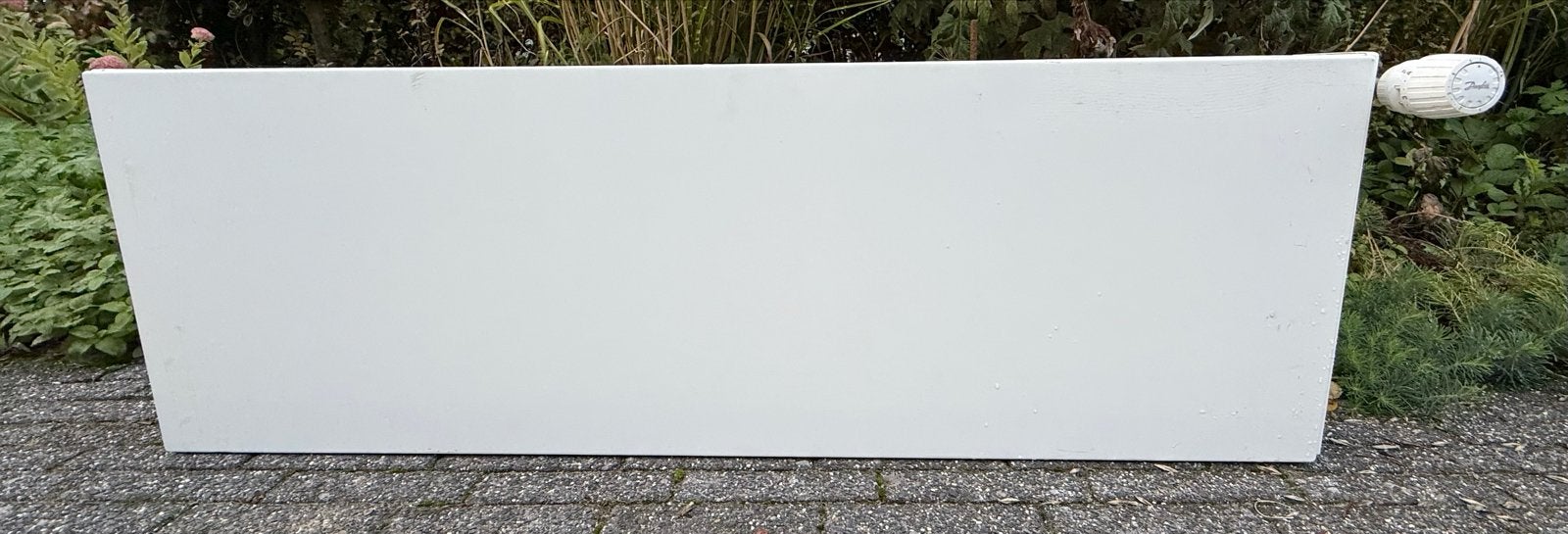 2x luxe vlakke paneelradiator (type 22) met Danfoss knop, Ophalen, Gebruikt, Minder dan 30 cm, Radiator