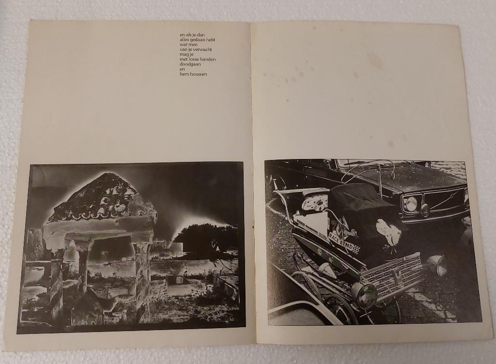 Herman van Veen BOEK Drempels 1976 Harlekijn, Verzamelen, Verzenden, Gebruikt, Boek, Tijdschrift of Artikel