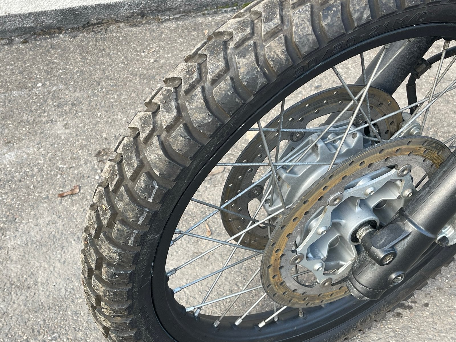 Yamaha XT660Z XT 660 Tenere Wielset wheels Velgen set, Ophalen of Verzenden, Gebruikt