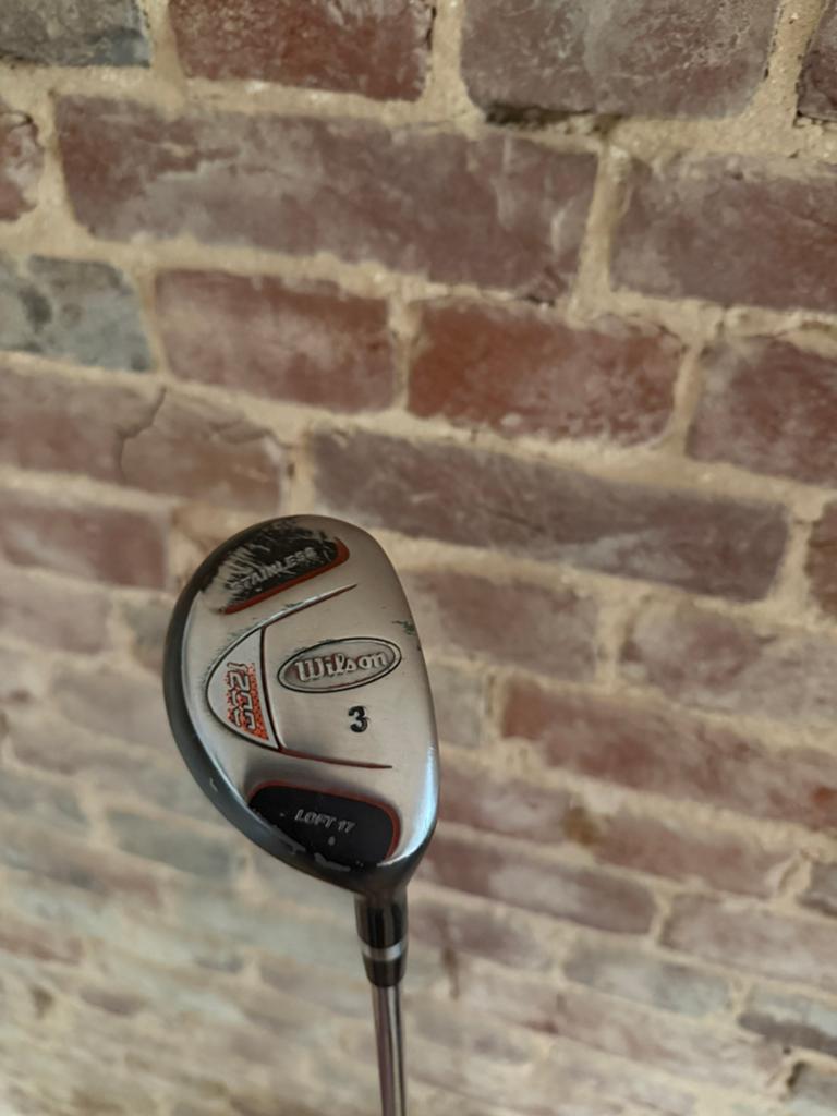 Wilson 1200 hybride 3 (met headcover), Sport en Fitness, Golf, Ophalen of Verzenden, Zo goed als nieuw, Club