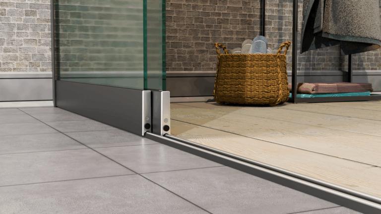 Glazen schuifwanden | 2 t/m 7 rails | Direct uit voorraad, Doe-het-zelf en Verbouw, Glas en Ramen, Gevelraam of Ruit, Nieuw, Veiligheidsglas
