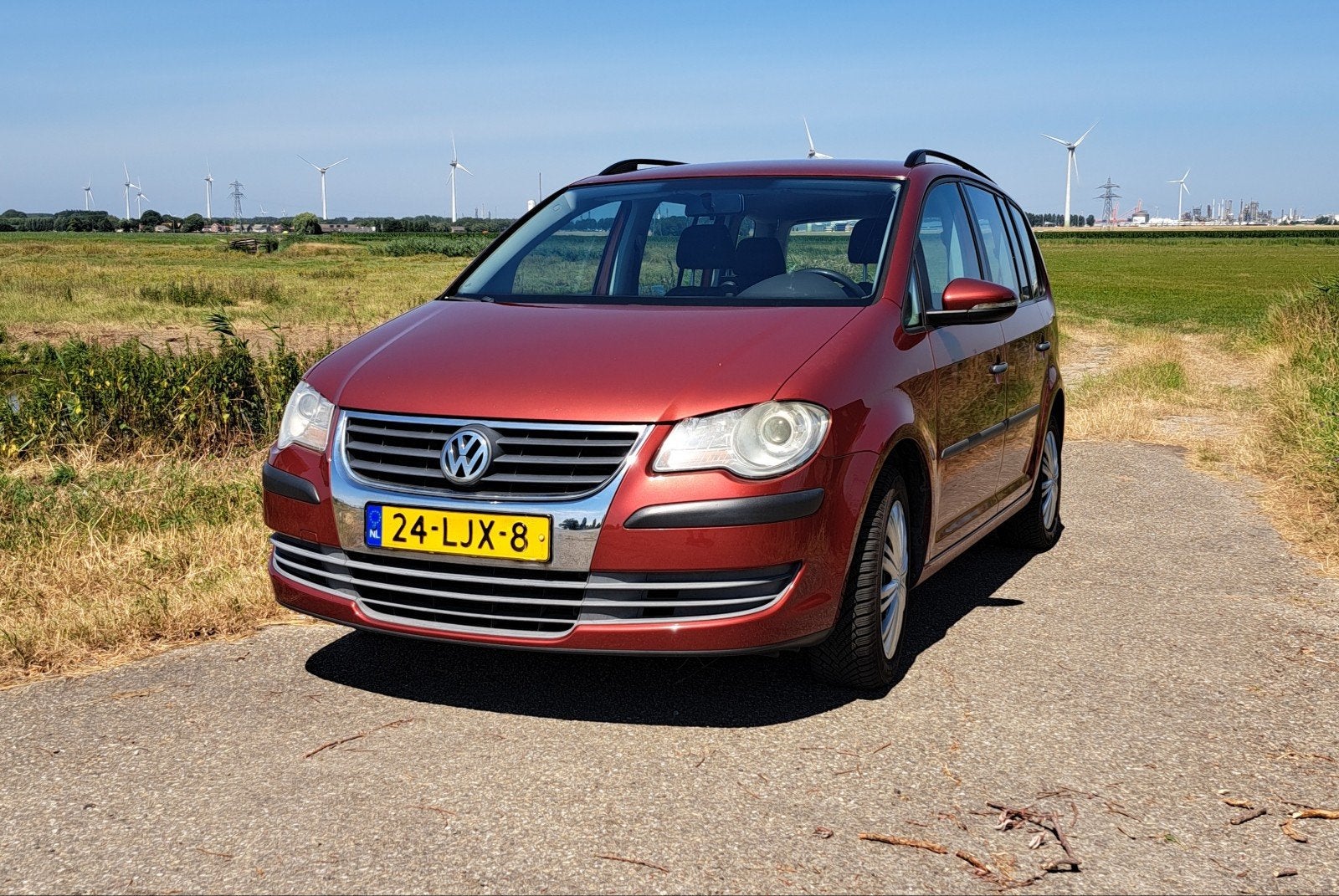 Volkswagen Touran 1.4 TSI 103KW 5P 2010 Rood, Auto's, Voorwielaandrijving, 4 cilinders, Handgeschakeld, Particulier