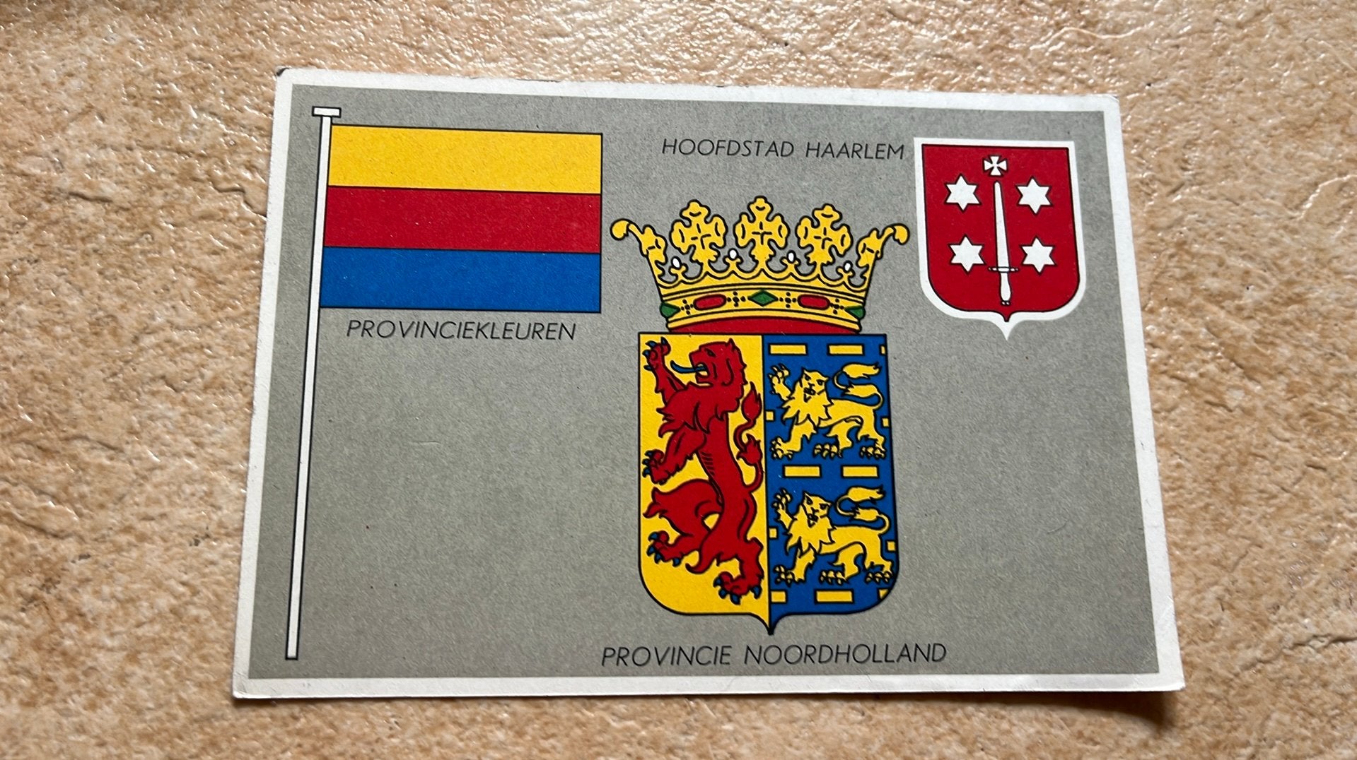 De Gruyter reclame vlag wapen kaart N -H, Ophalen of Verzenden, Zo goed als nieuw, Overige typen