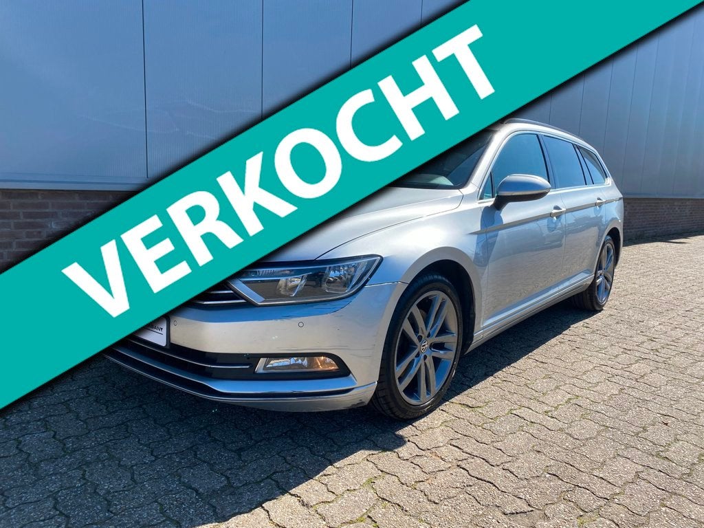 Volkswagen Passat 1.6 TDI Comfortline, Trekhaak, Camera, Air, Auto diversen, Schadeauto's, Volkswagen, Stationwagon, Handgeschakeld