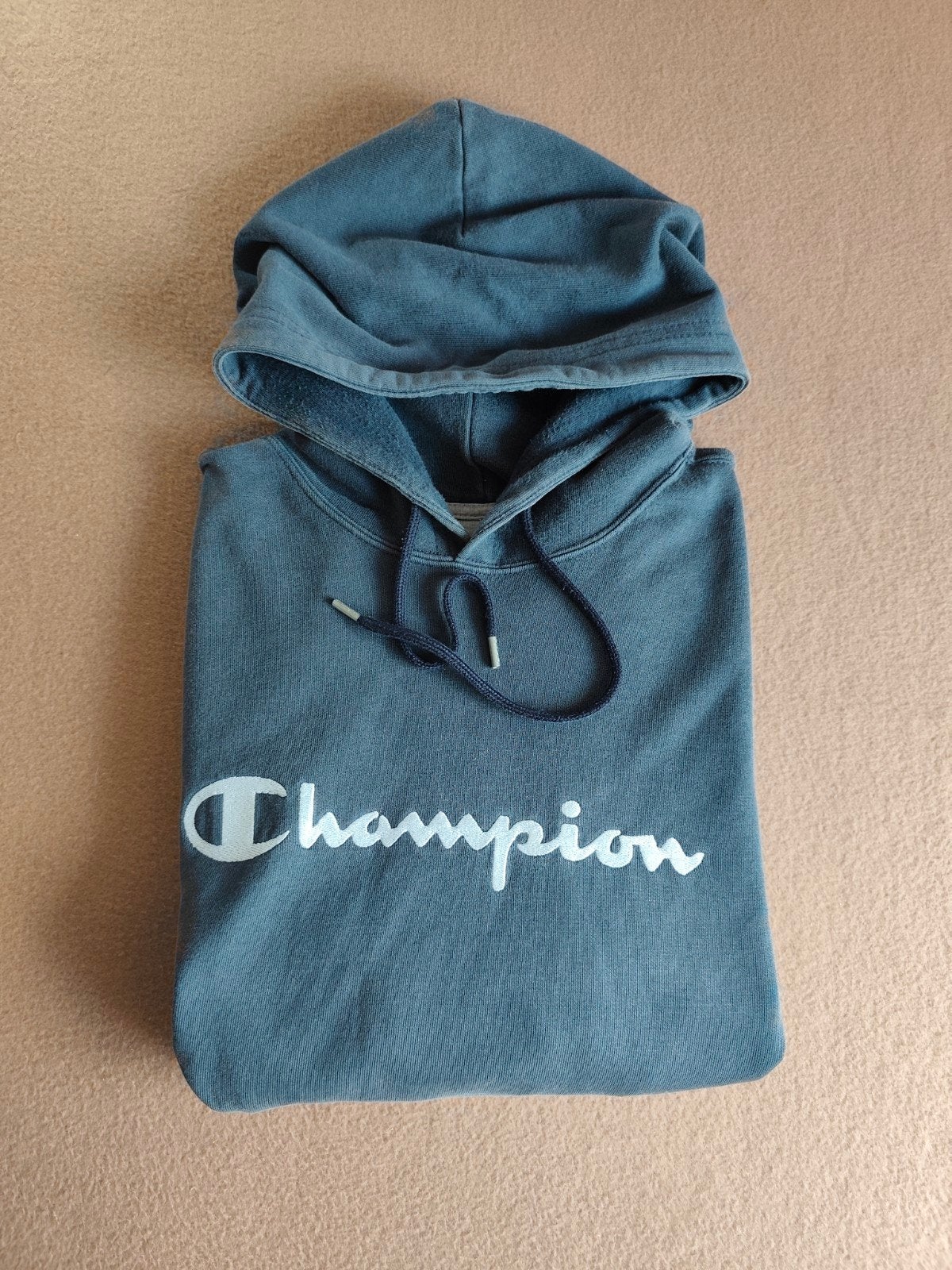 Champion hoodie blauw maat M, Champion, Ophalen of Verzenden, Gedragen, Maat 48/50 (M)
