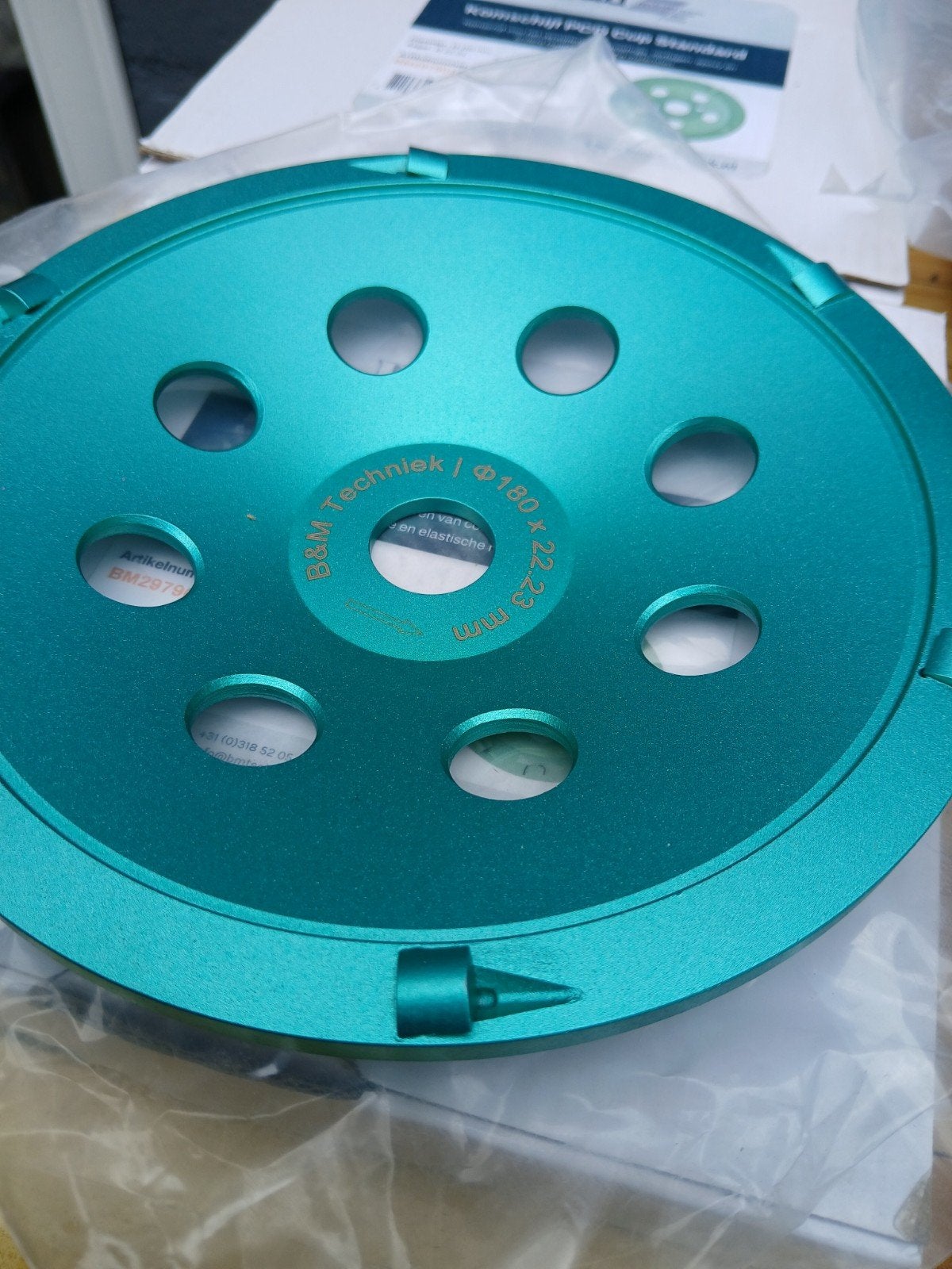 pcd komschijven schuurschijven 180mm, Ophalen of Verzenden, Nieuw