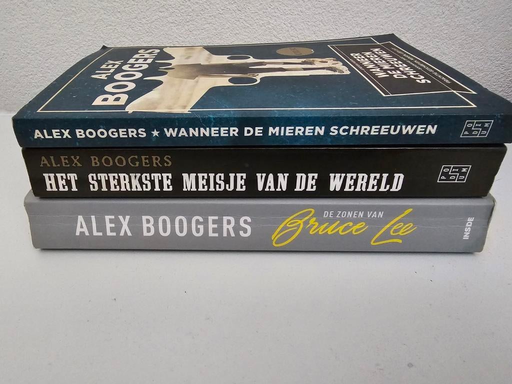 3x Alex Boogers Boekenpakket, Ophalen of Verzenden, Gelezen, Alex Boogers