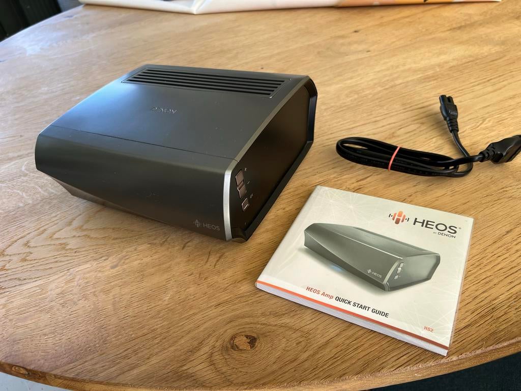 Denon Heos Amp HS2 - Draadloze Versterker, Denon, Ophalen of Verzenden, Zo goed als nieuw, 60 tot 120 watt