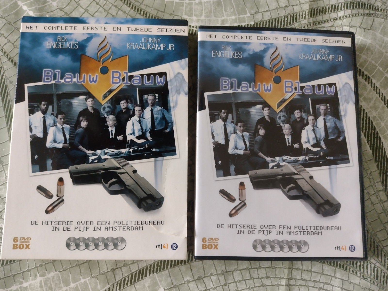 blauw blauw seizoen 1 en 2 compleet 6 dvd box, Ophalen of Verzenden