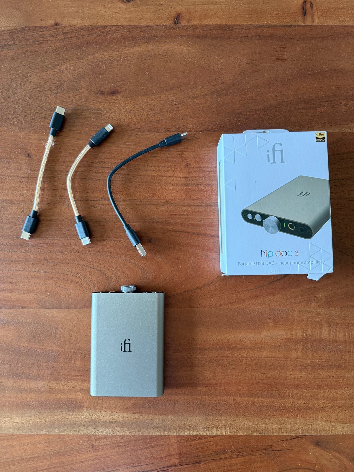 iFi Hip DAC 3, weinig gebruikt, Audio, Tv en Foto, Ophalen of Verzenden, Zo goed als nieuw, 120 watt of meer, Overige merken