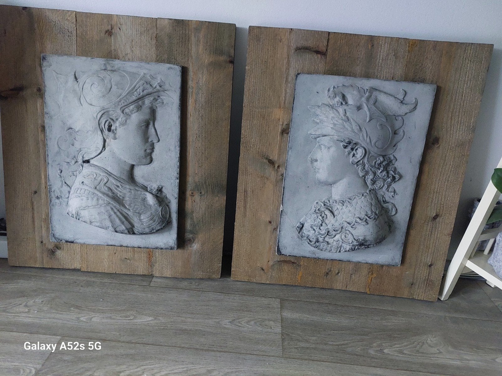 wand panelen  griekse goden., Ophalen, Hout