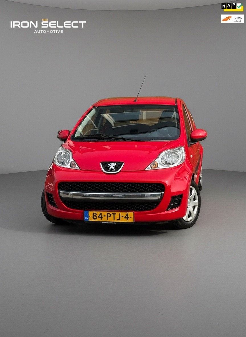 Peugeot 107 APK APRIL 2027 I 1E EIGENAAR l AUTOMAAT l DEALER, Auto's, Euro 5, Gebruikt, 4 stoelen, 68 pk