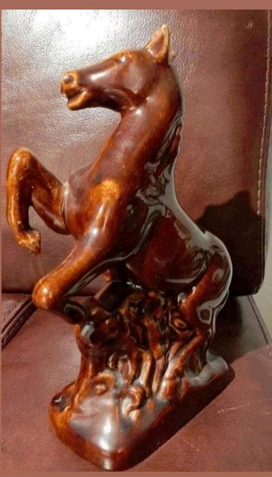 Vintage Keramiek Paardenbeeld, Ophalen of Verzenden