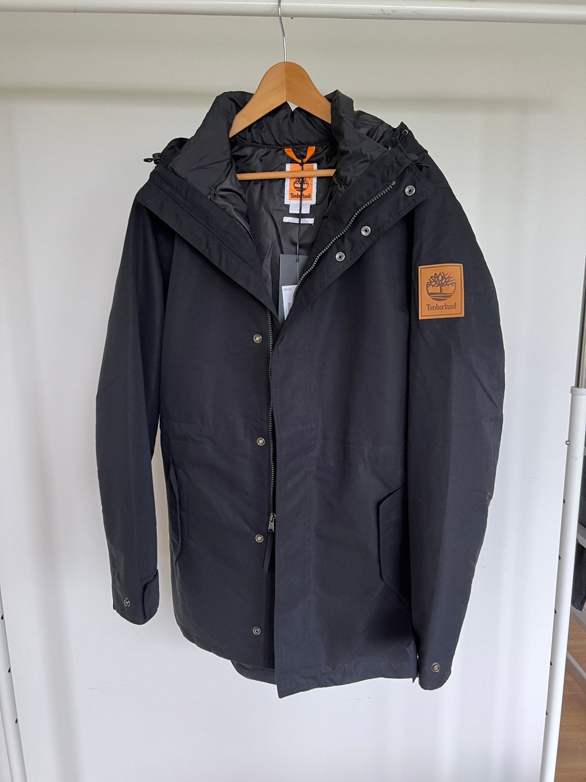 Timberland 3-in-1 waterproof parka L nieuw met labels, Kleding | Heren, Ophalen of Verzenden, Nieuw, Maat 52/54 (L), Zwart