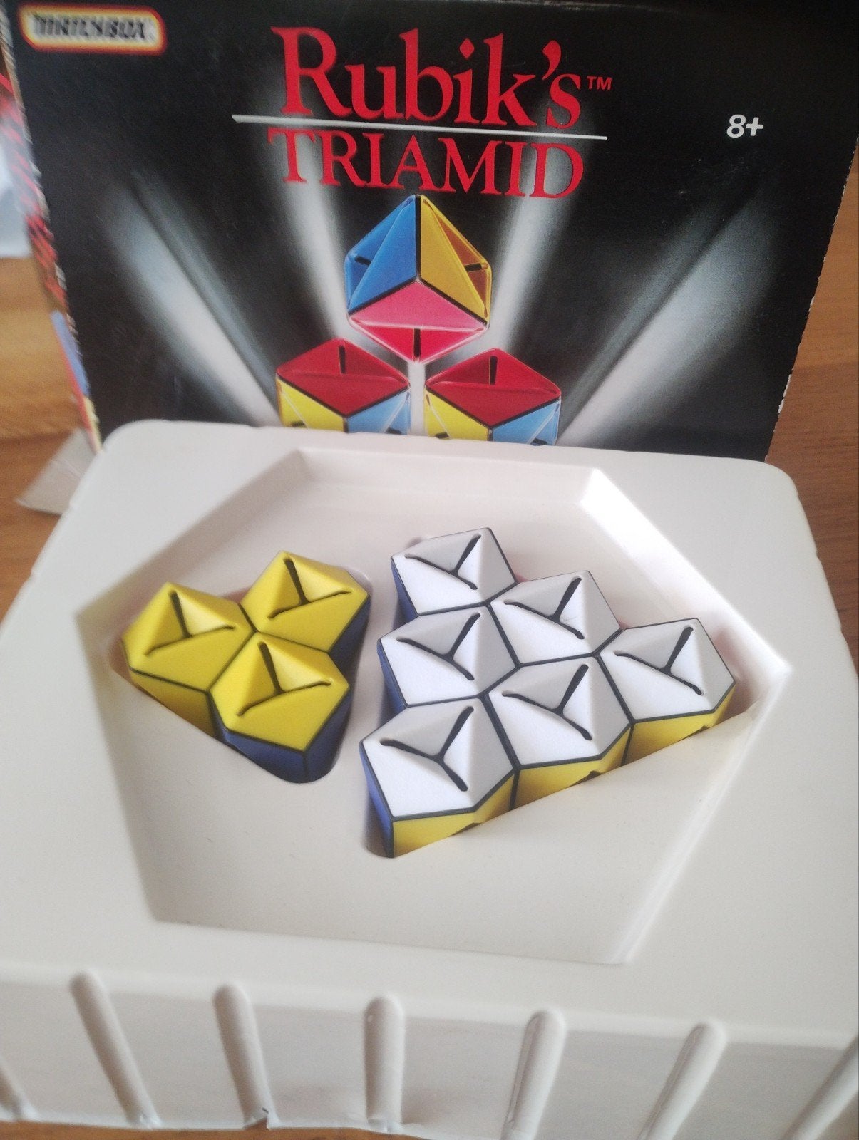 Rubiks triamid., Een of twee spelers, Ophalen of Verzenden, Gebruikt, Matchbox