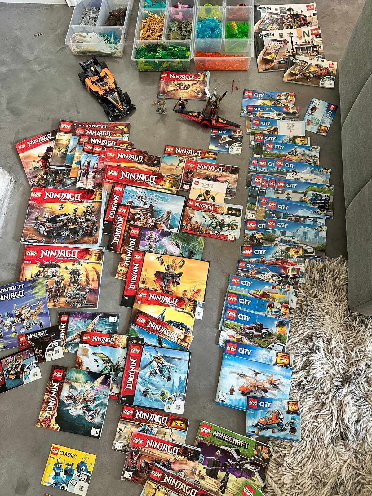Grote collectie Lego sets: Ninjago, City, Technic, Creator, Kinderen en Baby's, Ophalen of Verzenden, Gebruikt