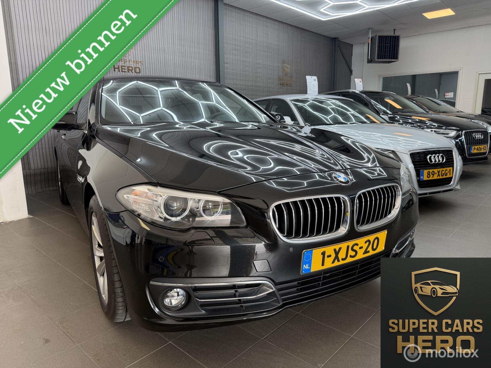 BMW 5-serie 520i M Sport Edition High Executive, Automaat, Achterwielaandrijving, Gebruikt, 4 cilinders