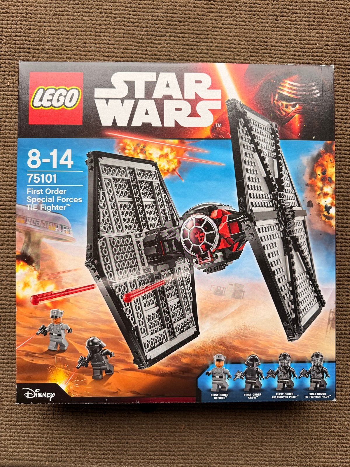 LEGO Star Wars 75101 First Order Special Forces TIE Fighter, Star Wars, Lego, Nieuw, Ophalen of Verzenden