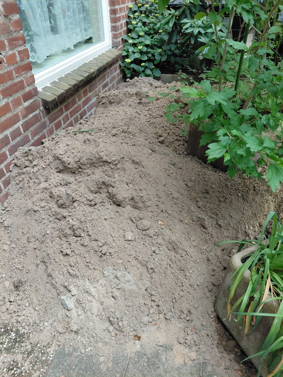Gratis zand voor tuin, Tuin en Terras, Zand, Ophalen, Ophoogzand