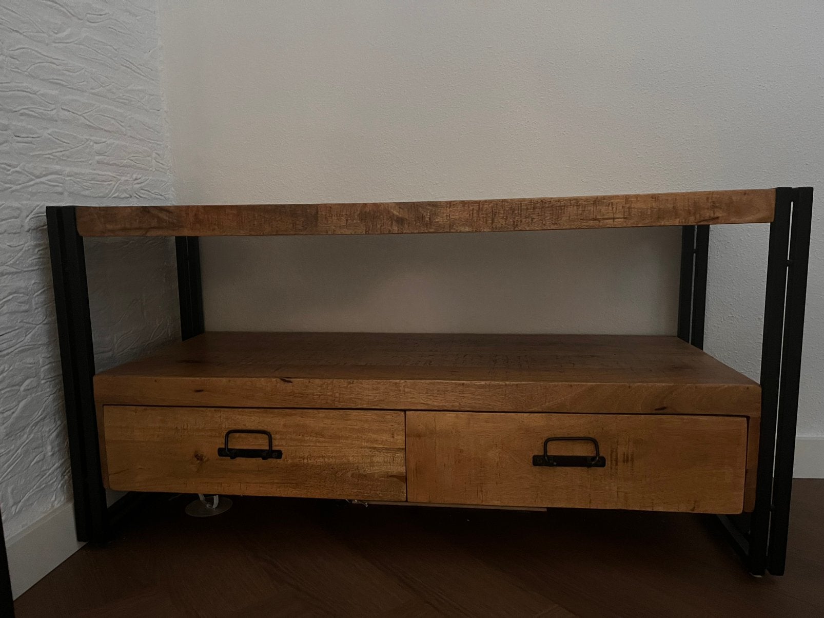 Tv meubel zo goed als nieuw, Ophalen, 100 tot 150 cm, Zo goed als nieuw, Minder dan 100 cm