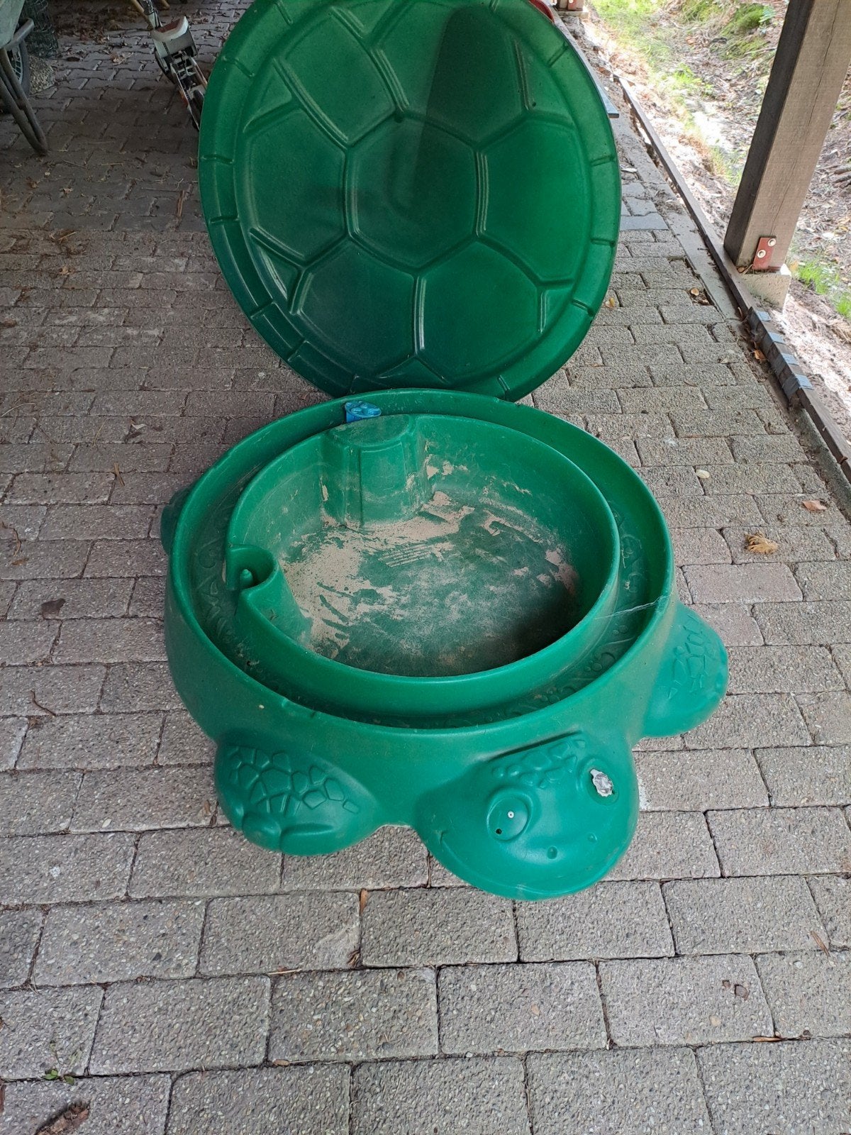 schildpad zakbak/ waterbad kind, Ophalen, Gebruikt, Overige merken