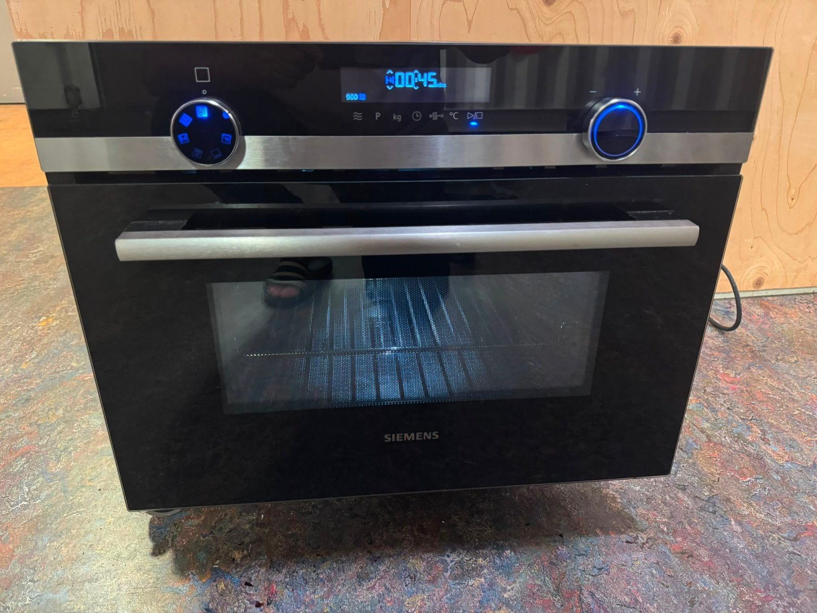 Siemens oven combi magnetron iQ500, Witgoed en Apparatuur, Ovens, Zo goed als nieuw, Oven met grill, Magnetronfunctie, Ophalen