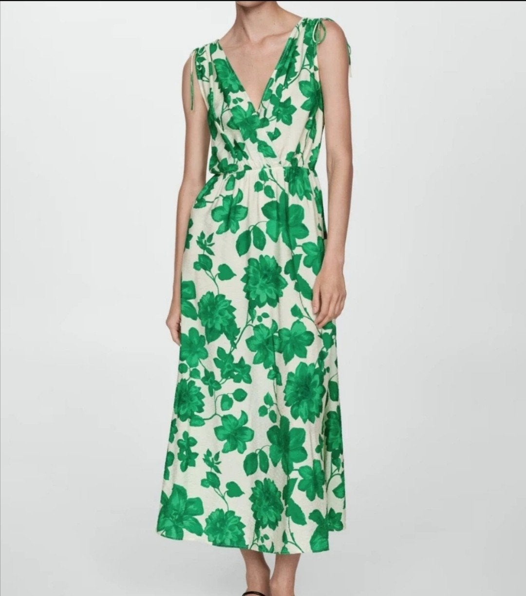 nieuwe lange jurk 38 M Mango dress zomerjurk mouwloze, Maat 38/40 (M), Mango, Nieuw, Ophalen of Verzenden