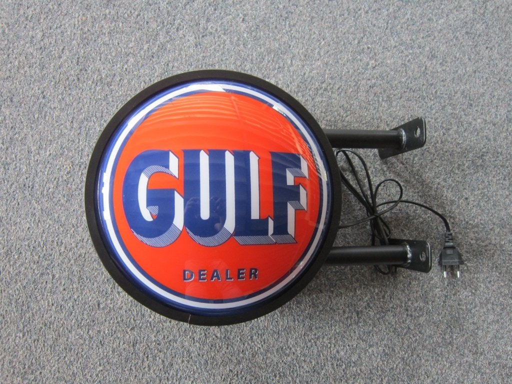 GULF LED LAMP LICHTRECLAME, Ophalen, Nieuw, Lichtbak of (neon) lamp