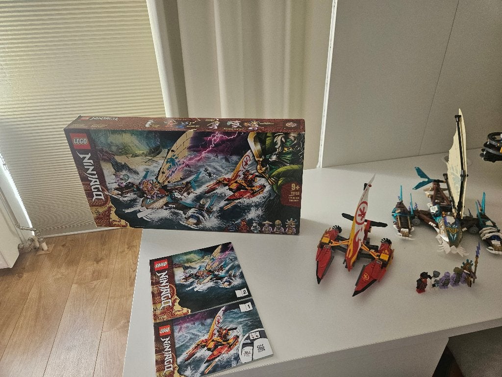 Lego Catamaran Sea Battle 71748, Lego, Ophalen of Verzenden, Zo goed als nieuw, Compleet