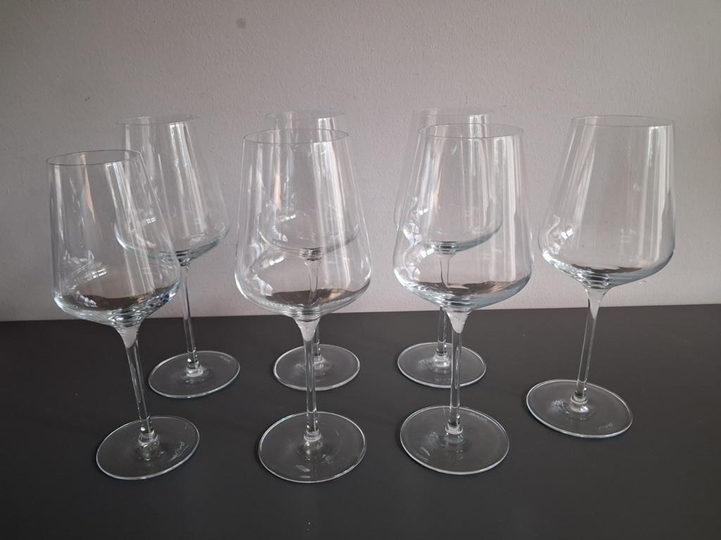 Vivo albert heijn rode wijnglazen rood, Ophalen of Verzenden, Zo goed als nieuw, Overige typen