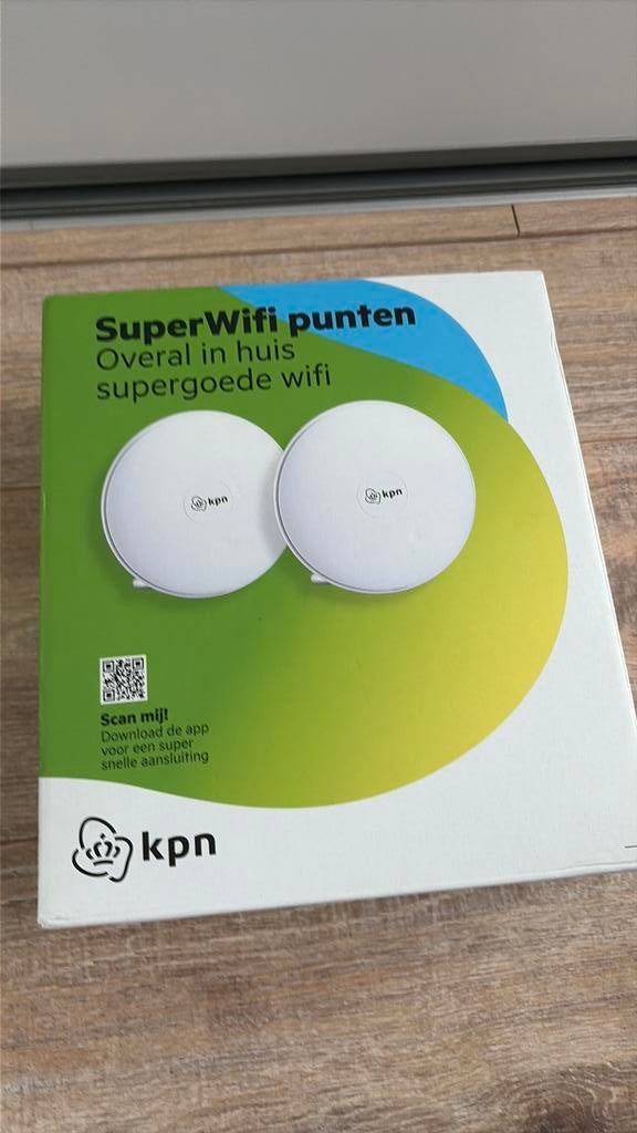 2 KPN SuperWifi punten - als nieuw, Ophalen, Zo goed als nieuw