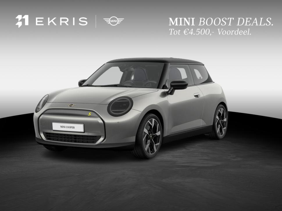 MINI 3-deurs Cooper SE Classic M 54.2 kWh | Panorama Dak | S, Auto's, Mini, Stof, Zwart, 4 stoelen, Mini Electric