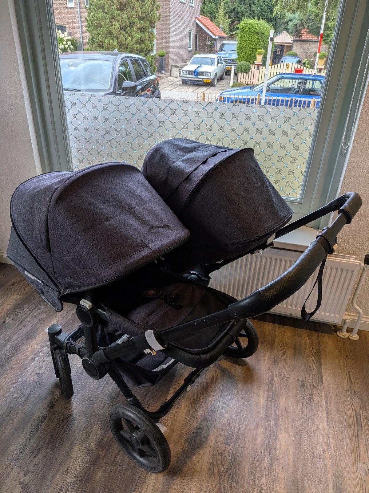 Bugaboo Donkey 3 Duowagen mineral washed black zwart frame, Ophalen, Gebruikt, Combiwagen, Duowagen