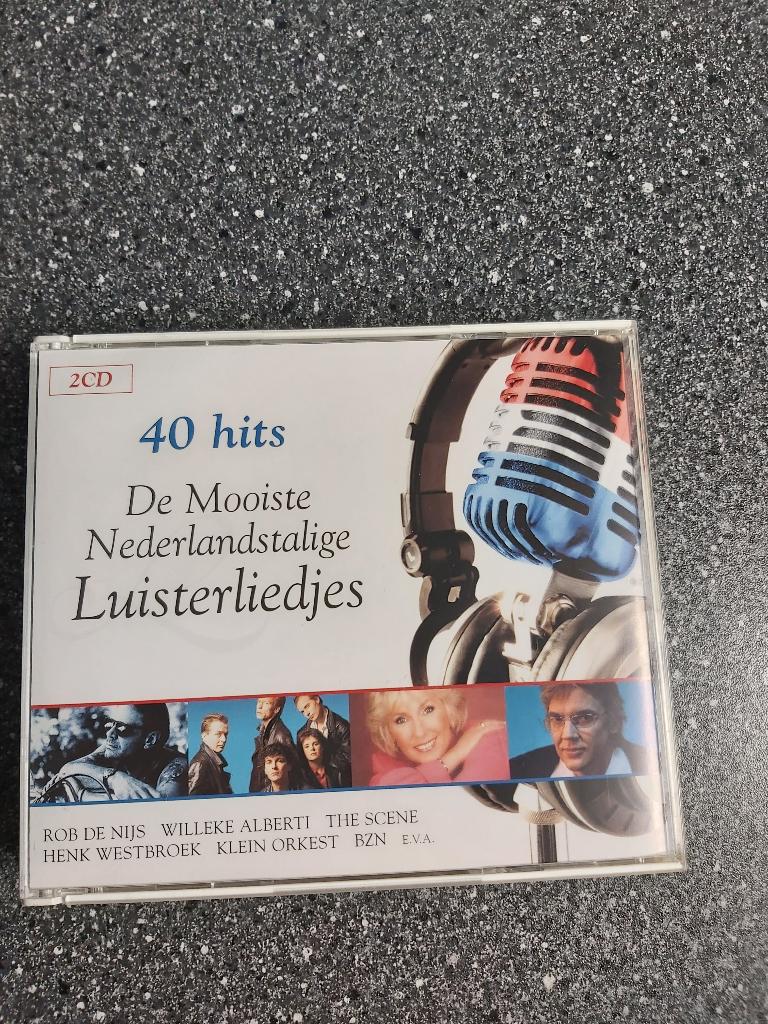 DE MOOISTE NEDERLANDSTALIGE LUISTERLIEDJES (2CD), Cd's en Dvd's, Ophalen of Verzenden, Gebruikt, Pop