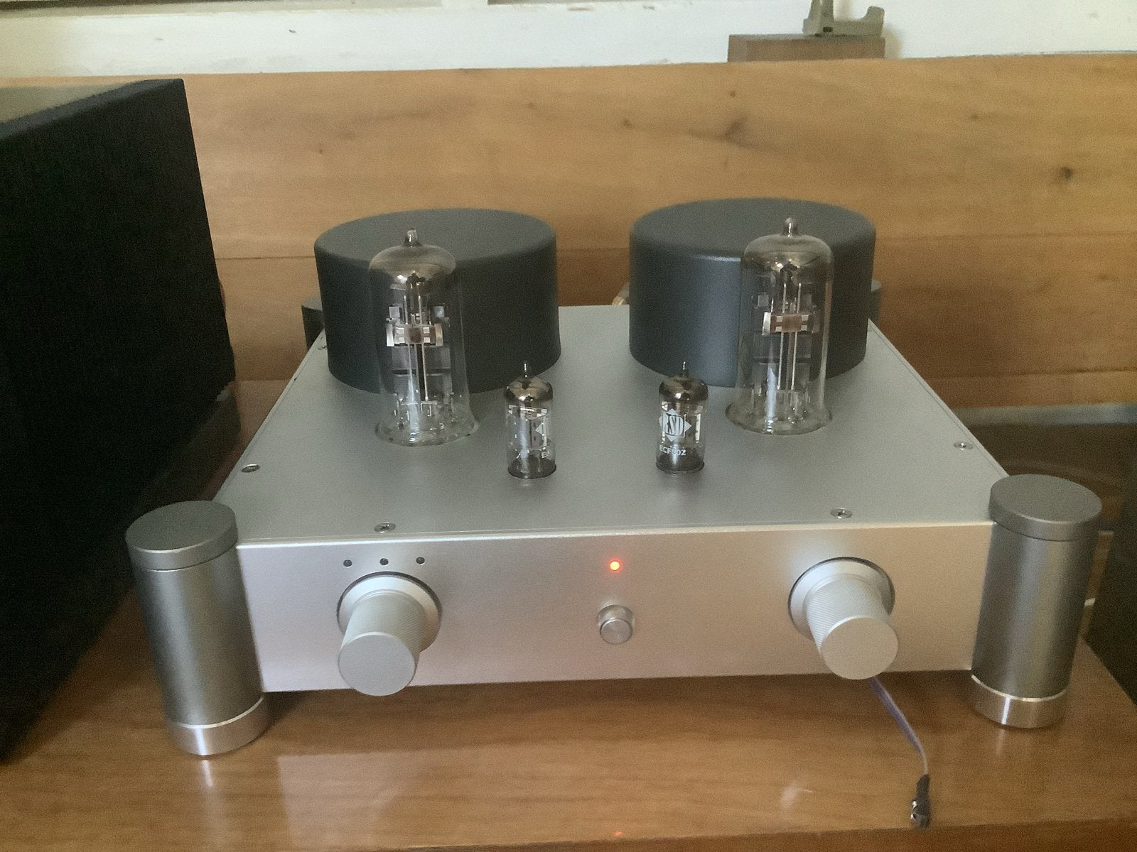 Zelfbouw buizenversterker 8W triode met topcomponenten, Ophalen, Versterker