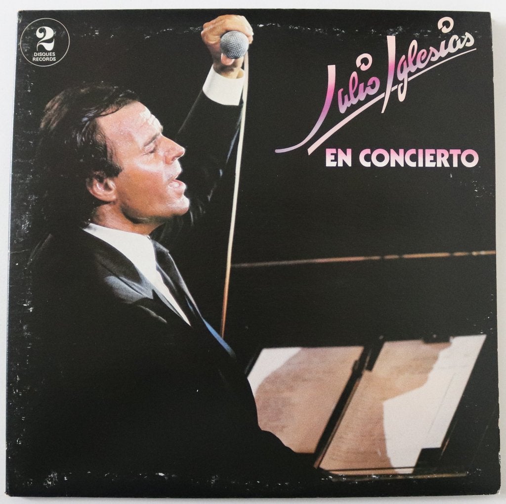 Julio Iglesias - En Concierto 2 LP's – 1983, LP, Gebruikt, Pop, Ophalen of Verzenden
