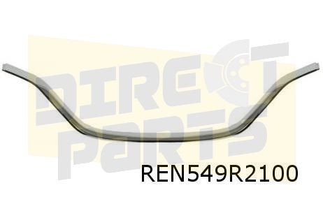 Mitsubishi ASX / Renault Captur II grillelijst onder chrome