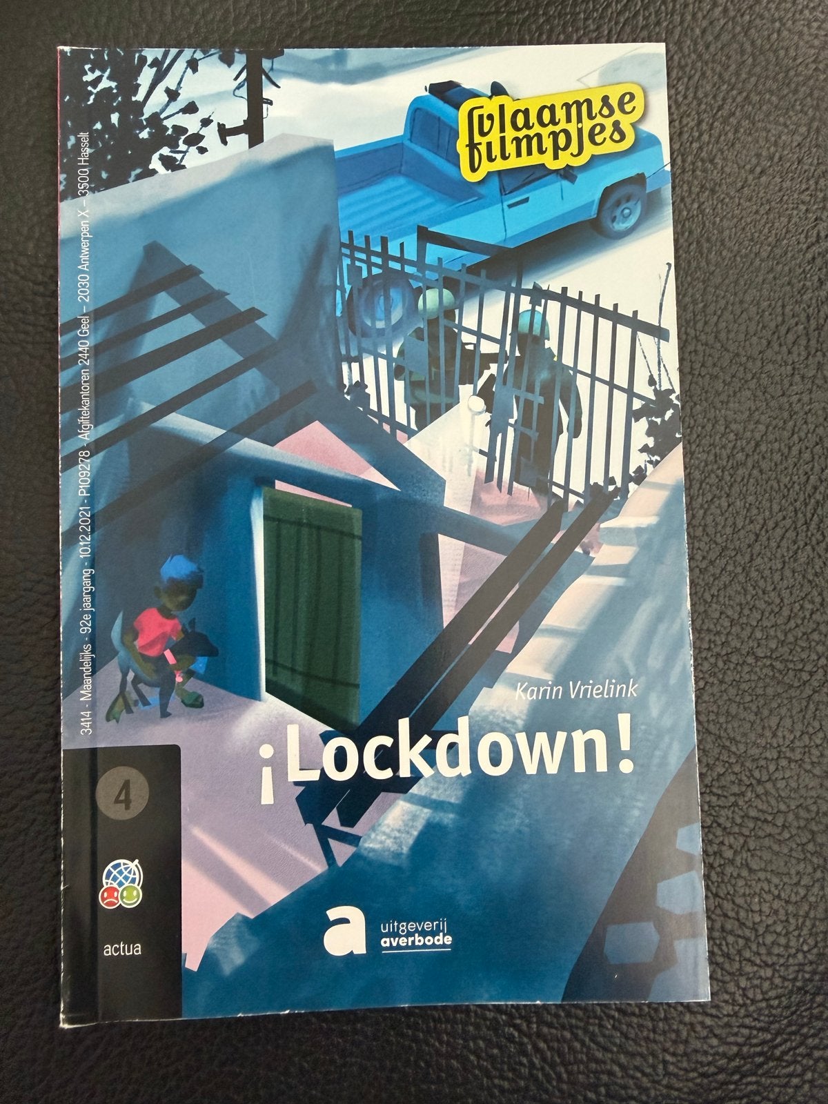 ¡Lockdown! - Vlaamse Filmpjes door Karin Vrielink zgan, Ophalen of Verzenden, Zo goed als nieuw