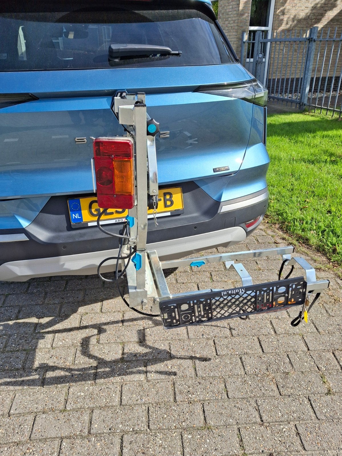 fietsendrager opvouwbaar voor alle fietsen, Ophalen of Verzenden, Zo goed als nieuw, Brede banden, 2 fietsen