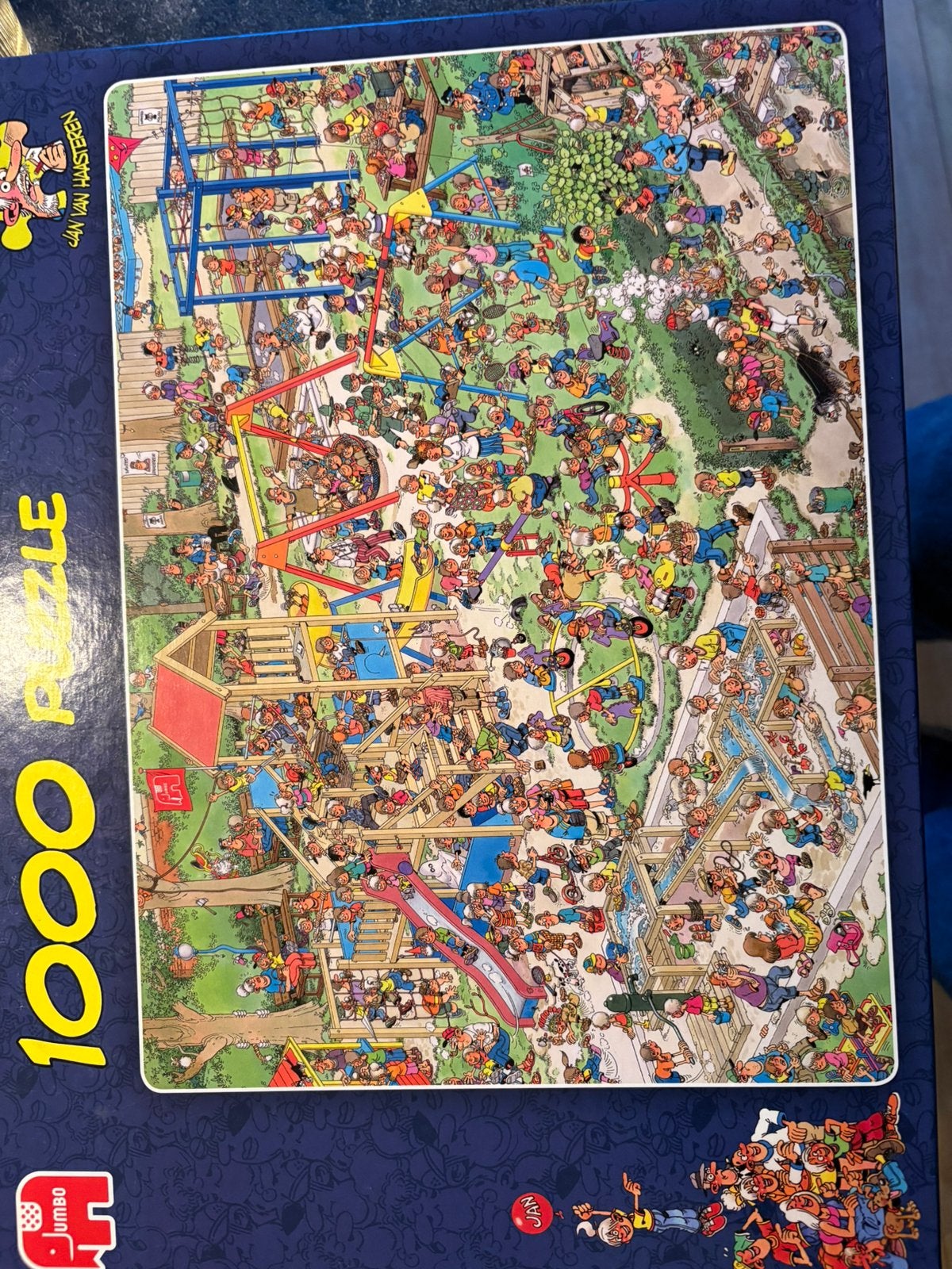 Ruilen kan van Haasteren 1000, Hobby en Vrije tijd, Ophalen, 500 t/m 1500 stukjes, Zo goed als nieuw