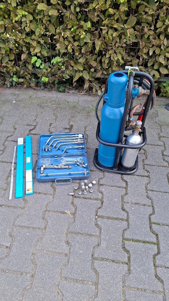 Mooie Gloor Hard soldeer set, Ophalen, ., Zo goed als nieuw, .