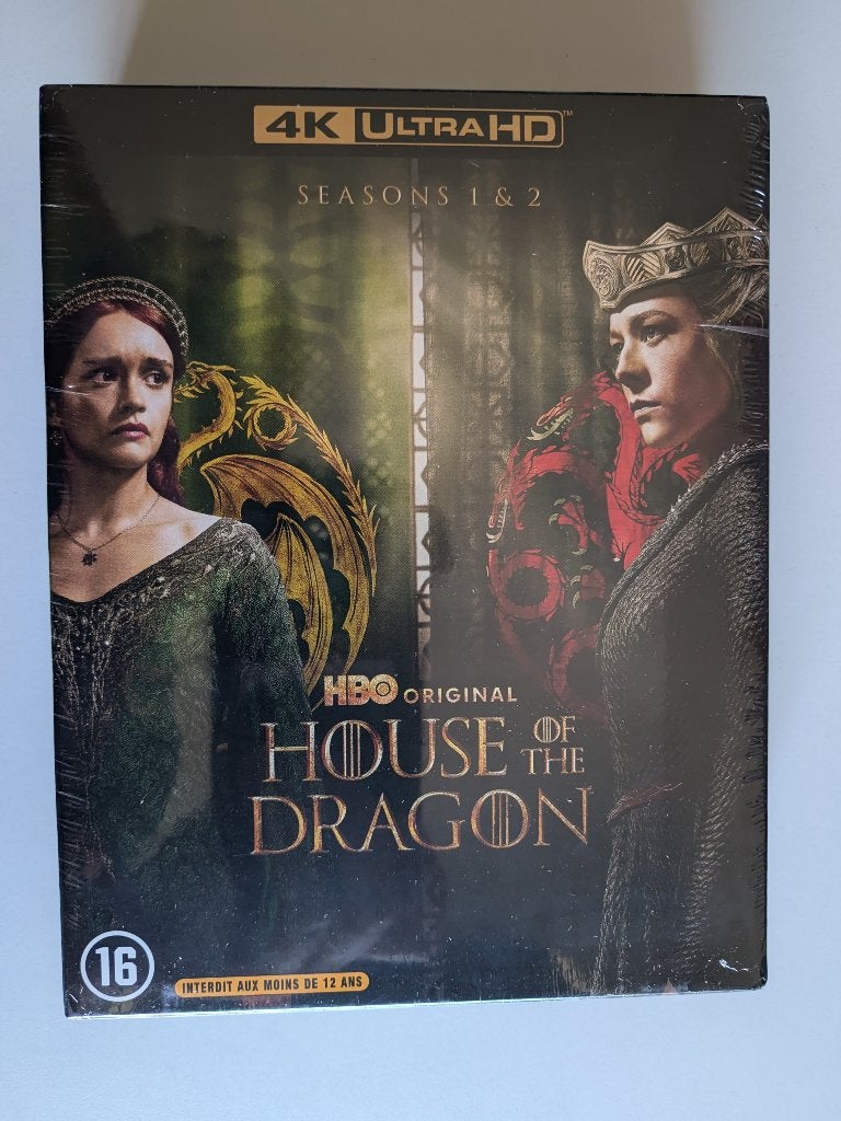 House of the Dragon - Seasons 1 and 2 4K Blu-ray NLO 4K37412, Ophalen of Verzenden, Nieuw in verpakking